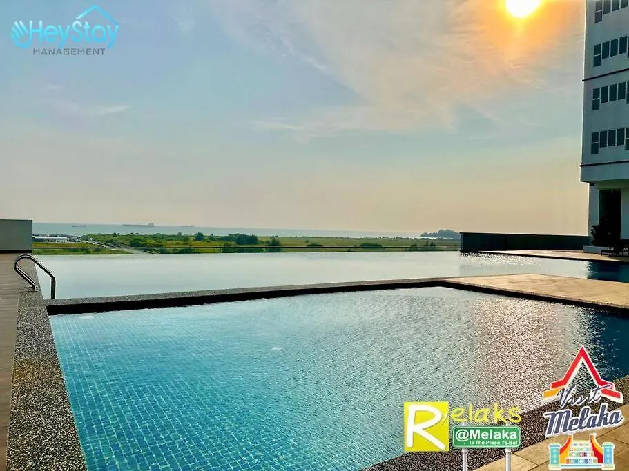 Апартаменты Amber Cove Impression City By Heystay Management Малакка Малайзия